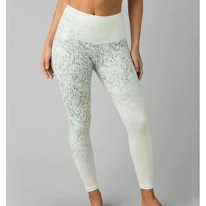 Prana Women's Kimble Printed 7/8 Leggings Size XL Stargazer Stretch